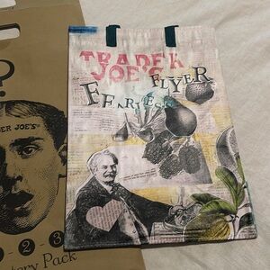Trader Joe's Fearless Flyer Mystery State Shopping Bag